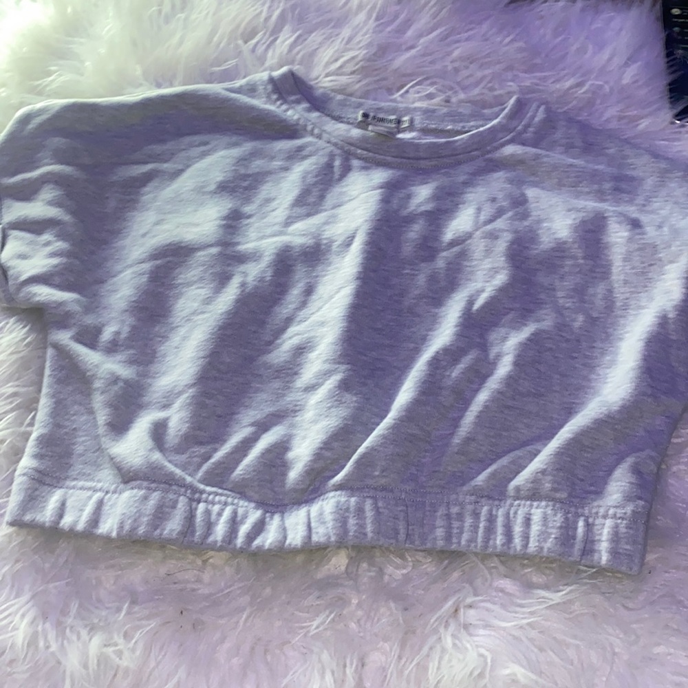 Grey Crop Top from Forever 21